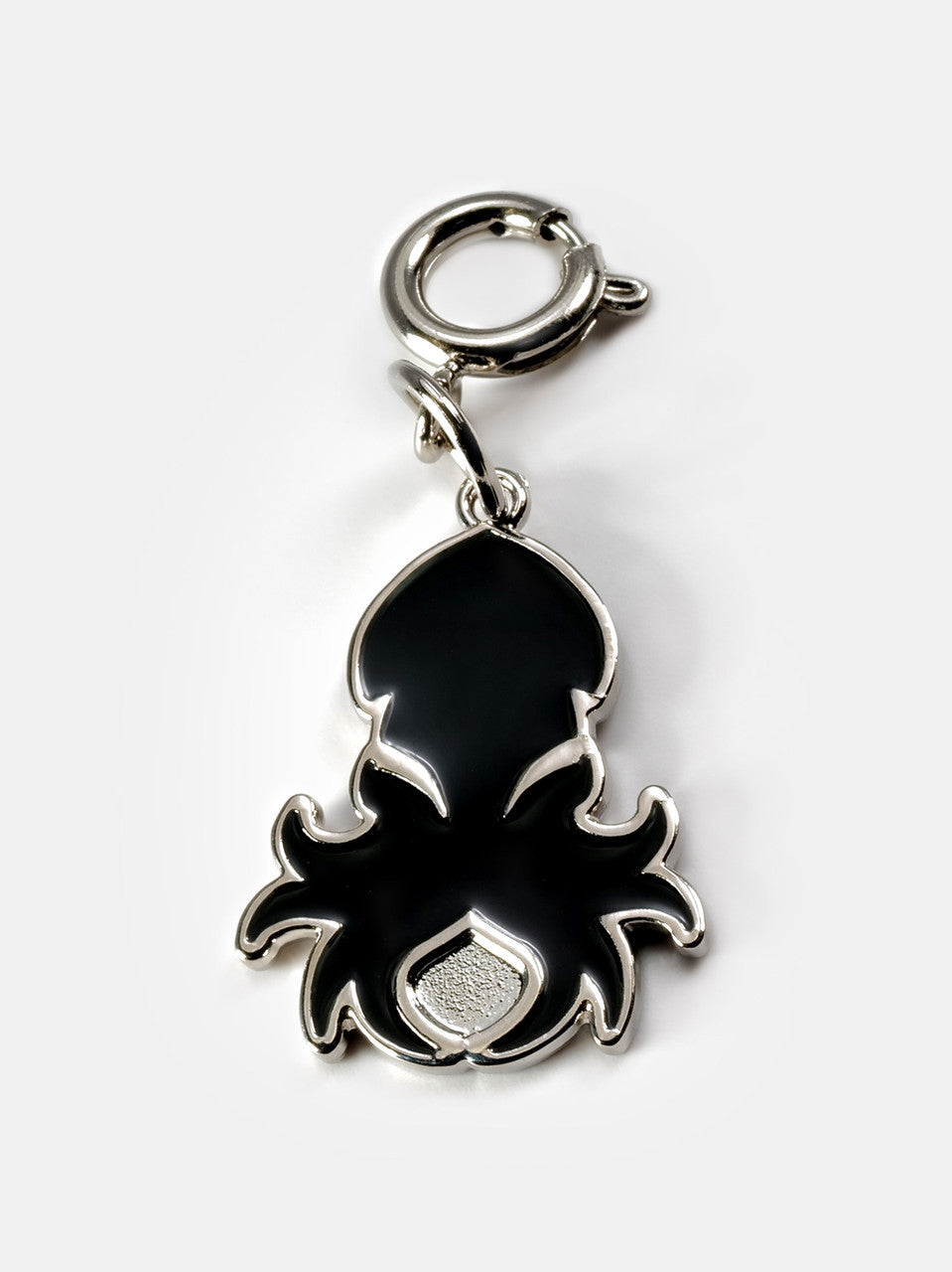 Single Semi-Precious Bag Charm (Black)